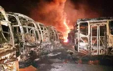 Venezuela: incendian decenas de buses, gobierno y oposición se culpan - Noticias de incendian