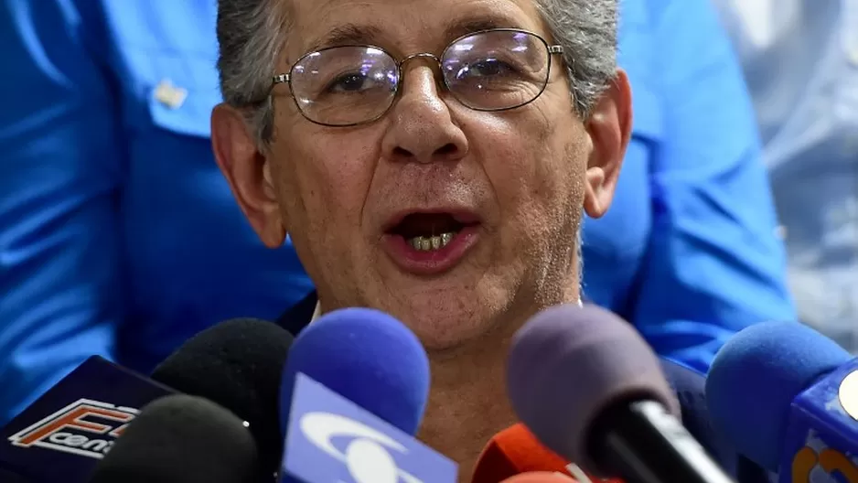 Henry Ramos Allup. (Vía: AFP)