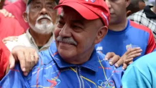 Darío Vivas, jefe de Gobierno de Caracas. Foto: AFP