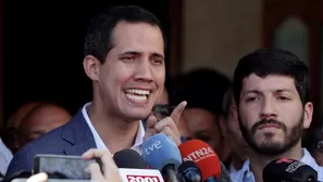 La abuela de su esposa, Fabiana Rosales, tiene 83 años y 35 nietos, según detalló Guaidó a la prensa. (Foto: EFE)