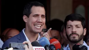 La abuela de su esposa, Fabiana Rosales, tiene 83 años y 35 nietos, según detalló Guaidó a la prensa. (Foto: EFE)