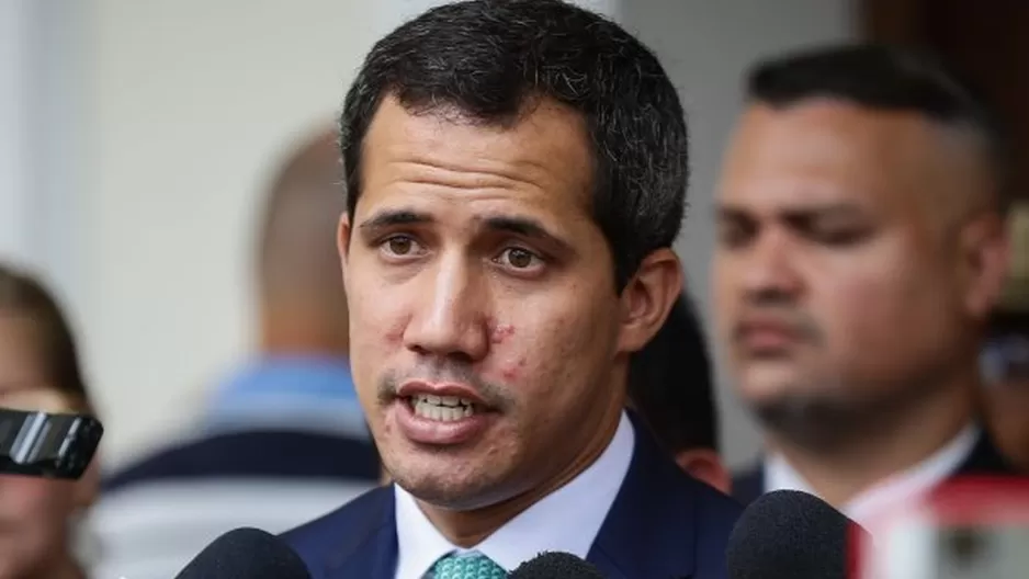 Venezuela: Juan Guaidó dice que bloqueo de Estados Unidos busca proteger a venezolanos. Foto: EFE