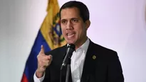 Juan Guaidó dice que chavismo asesinó la República al elegir jefe del Parlamento de Venezuela. Foto: AFP