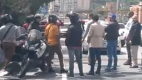 Venezuela: Juan Guaidó frustró secuestro de su equipo en autopista. Foto: captura