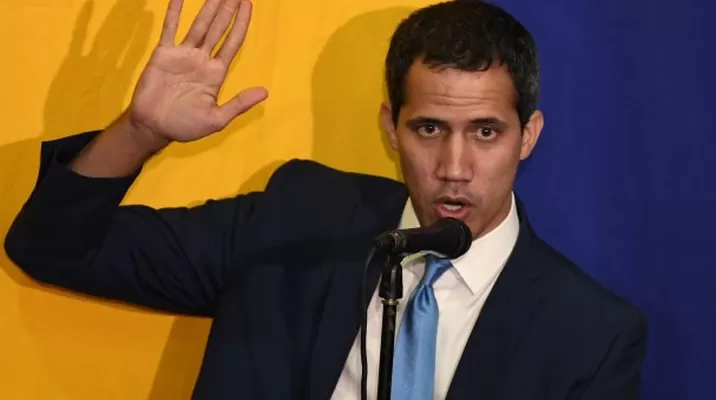Juan Guaidó es ratificado presidente del Parlamento de Venezuela por diputados de oposición. Foto: AFP Juan Guaidó es ratificado presidente del Parlamento de Venezuela por diputados de oposición. Foto: AFP