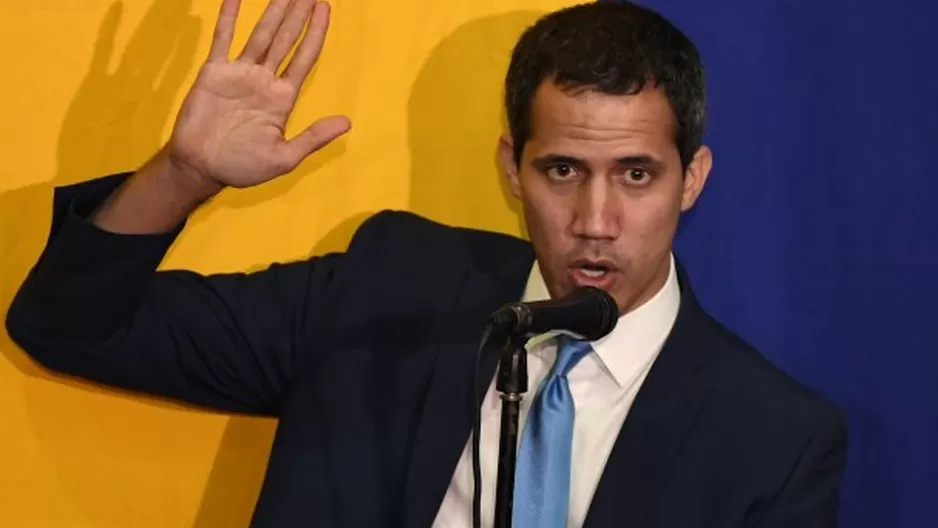 Juan Guaidó es ratificado presidente del Parlamento de Venezuela por diputados de oposición. Foto: AFP