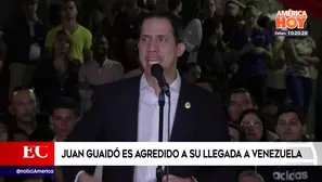 Juan Guaidó, jefe del Parlamento de Venezuela. América Noticias