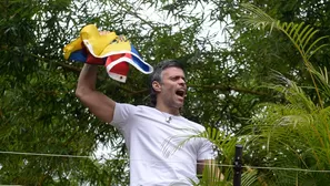 Leopoldo López, líder opositor venezolano. Video: AFP