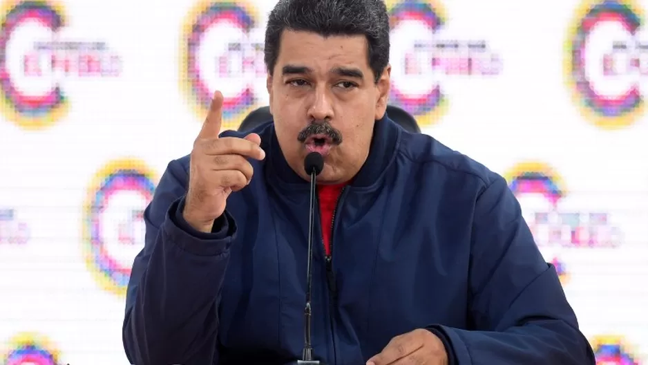 Nicolás Maduro, presidente de Venezuela. Foto: AFP