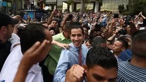 Venezolanos protestan contra Maduro en el quinto d&iacute;a del apag&oacute;n que dej&oacute; a oscuras a casi todo el pa&iacute;s. Foto: AFP