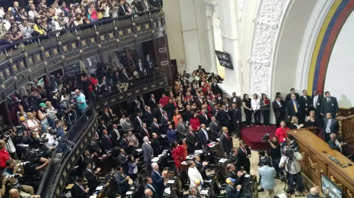 La Asamblea Nacional de Venezuela ahora estará dominada por la oposición luego de 17 años. Foto: Alvina Ruiz / América Noticias La Asamblea Nacional de Venezuela ahora estará dominada por la oposición luego de 17 años. Foto: Alvina Ruiz / América Noticias