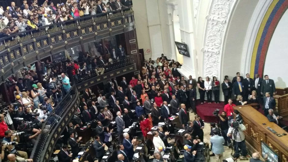 La Asamblea Nacional de Venezuela ahora estar&aacute; dominada por la oposici&oacute;n luego de 17 a&ntilde;os. Foto: Alvina Ruiz / Am&eacute;rica Noticias