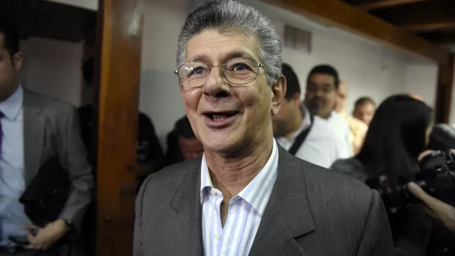 Henry Ramos Allup. (Vía: AFP)