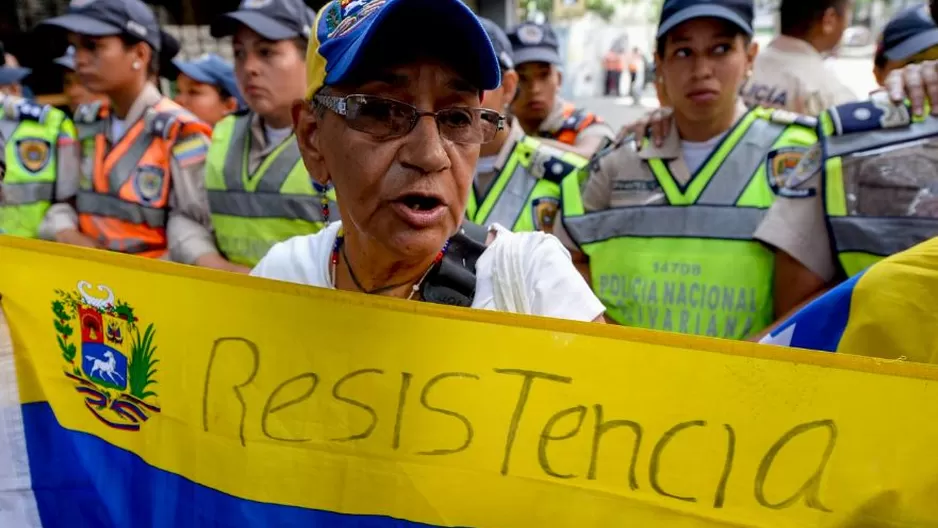 Protestas en Venezuela. (Vía: Twitter)