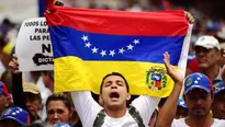 Oposición venezolana persiste con manifestaciones contra el régimen de Maduro. Foto: AFP