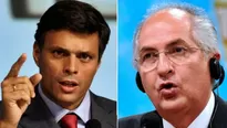 Leopoldo López y Antonio Ledezma, opositores venezolanos. Foto: elpitazo.com