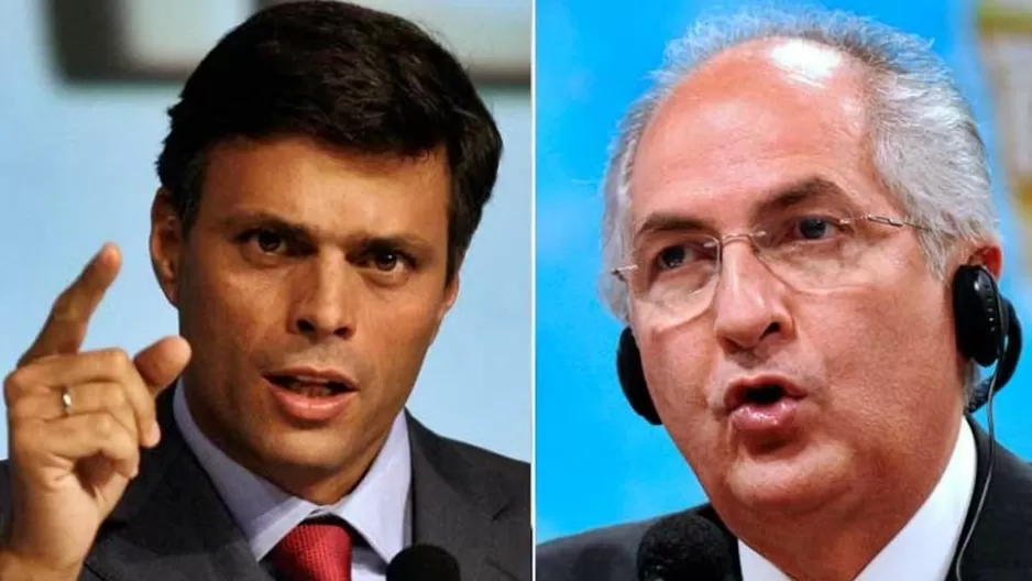 Leopoldo López y Antonio Ledezma, opositores venezolanos. Foto: elpitazo.com