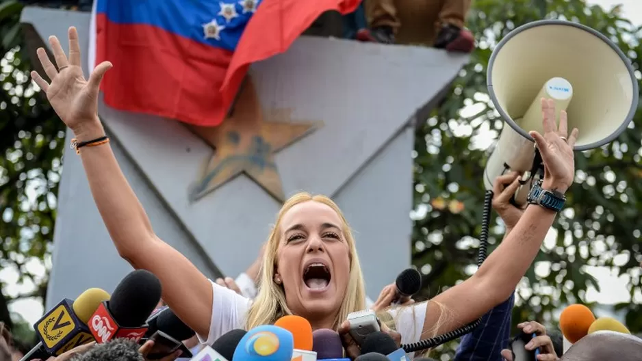 Lilian Tintori. (Vía: AFP)