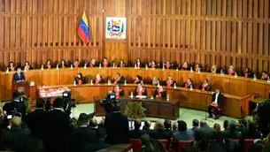 Sede del Tribunal Supremo de Justicia de Venezuela, en Caracas. Foto: AFP/Video: América Noticias