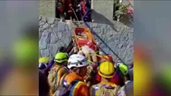 Venezuela: USAR Perú y El Salvador rescataron a mujer de 60 años