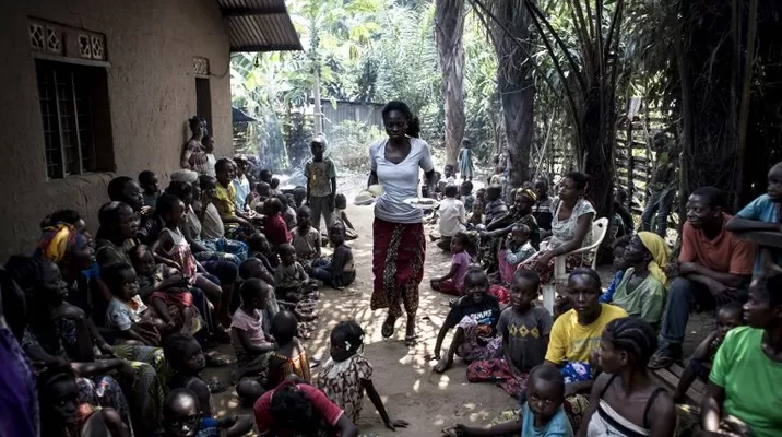 Ola de violencia en el Congo deja miles de desplazados. Foto: AFP Ola de violencia en el Congo deja miles de desplazados. Foto: AFP