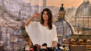 Virginia Raggi (Vía: AFP)