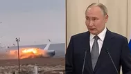 Vladimir Putin se disculpó por accidente aéreo en Kazajistán