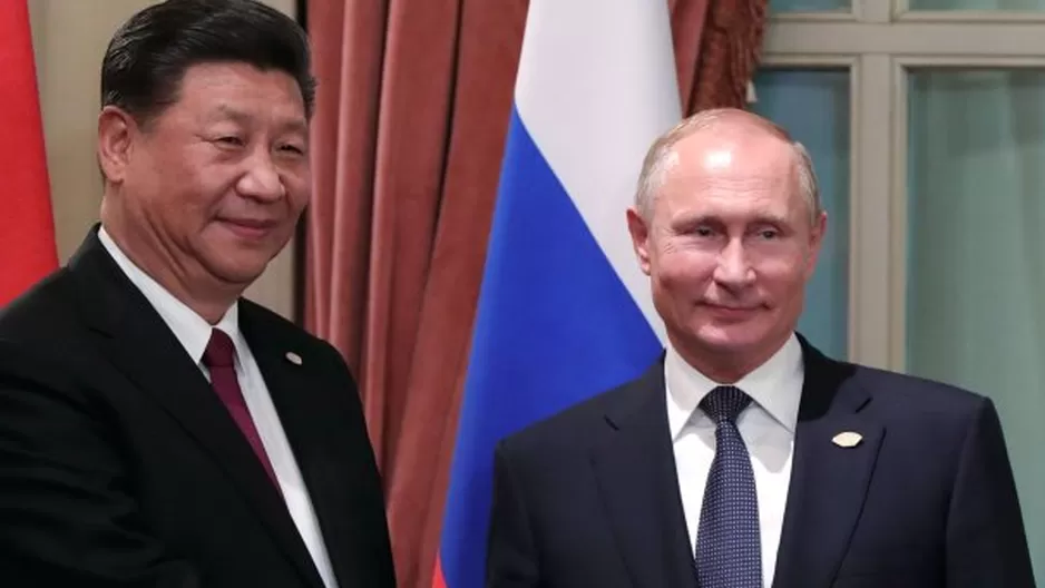 El presidente de Rusia, Vladímir Putin, se reunirá con su homólogo de China, Xi Jinping en Pekín el próximo 26 de abril. Foto: AFP