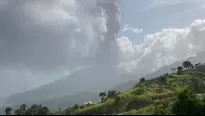 Volcán La Soufriere entra en erupción y obliga a evacuar a miles de personas en la isla San Vicente. Foto: UWF: Seismic Research Centre