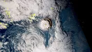 Volcán Tonga: Imágenes satelitales de la erupción que generó tsunami