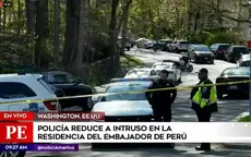 Washington: Reportan tiroteo en la Embajada de Perú en Estados Unidos - Noticias de embajada