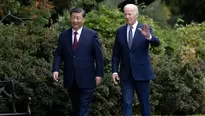 Xi Jinping y Joe Biden. Foto: AFP. Video: Canal N