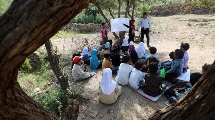 Unicef alerta que 2 millones de niños no van a la escuela en Yemen. Foto: AFP/referencial Unicef alerta que 2 millones de niños no van a la escuela en Yemen. Foto: AFP/referencial