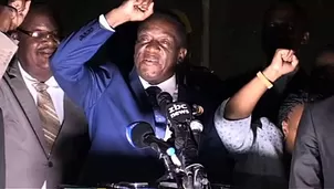 Zimbabue: Mnangagwa anuncia "una nueva democracia" tras su regreso. Video: AFP