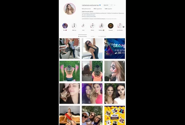 Isabel Acevedo borró todas sus fotos con Christian Domínguez de redes sociales