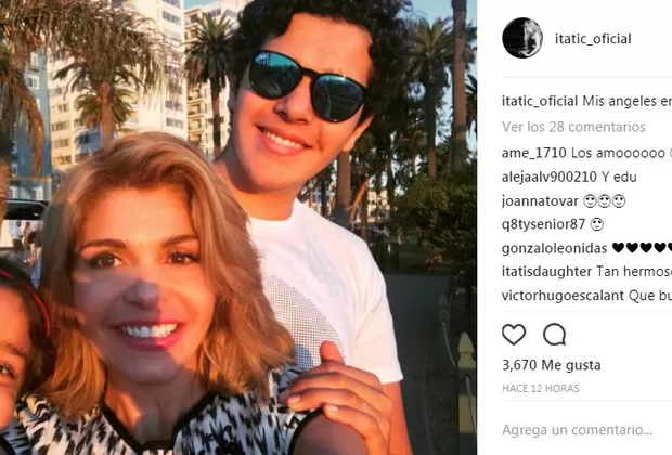 Itatí Cantoral deslumbra en redes sociales con foto junto a sus hijos