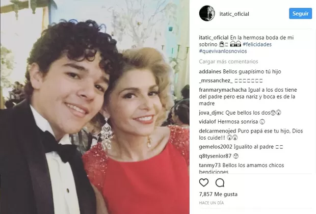 Itatí Cantoral: foto de su hijo con Lalo Santamarina llama la atención de fans