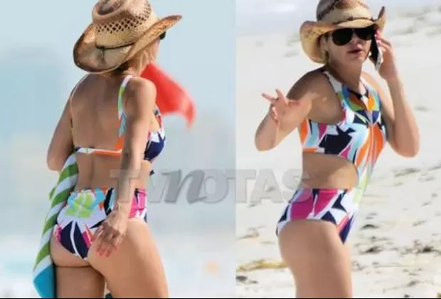 Itatí Cantoral en Cancún