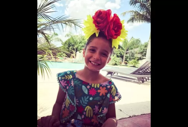 Itatí Cantoral sorprendió en redes con foto de su hija al estilo Frida Kahlo