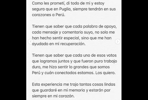 Ivana Yturbe se pronuncia tras afrontar cuadro de descompensación en Italia