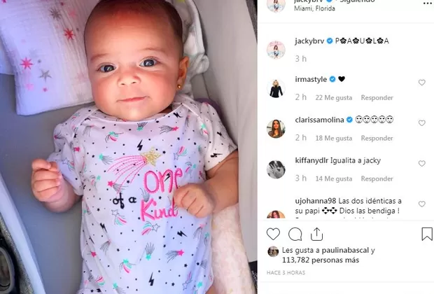 Jacky Bracamontes revela fotos de sus mellizas Emilia y Paula tras cumplir 3 meses
