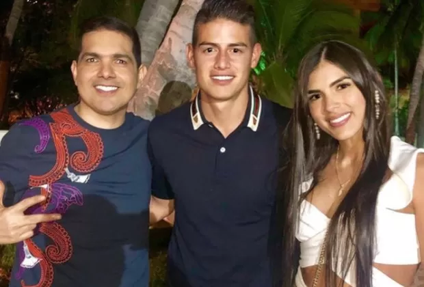 James Rodríguez y Shannon de Lima se dejaron ver en Santa Marta