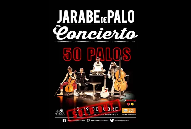 Jarabe de Palo agotó entradas para sus dos conciertos en Lima