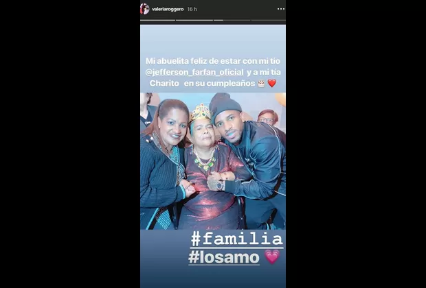 Jefferson Farfán abuela