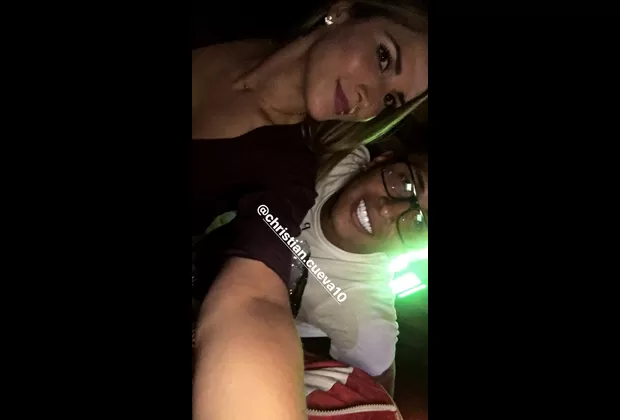 Christian Cueva y Ruth Kruger