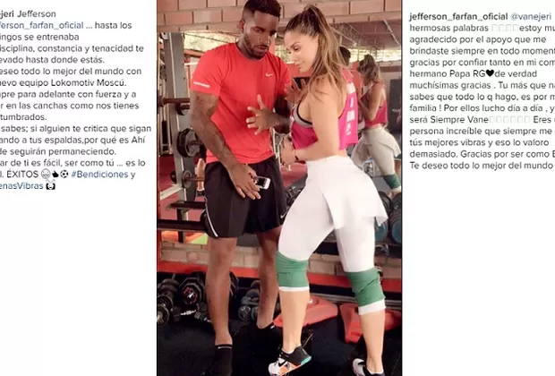 Jefferson Farfán respondió a cariñoso mensaje de ex participante de EEG