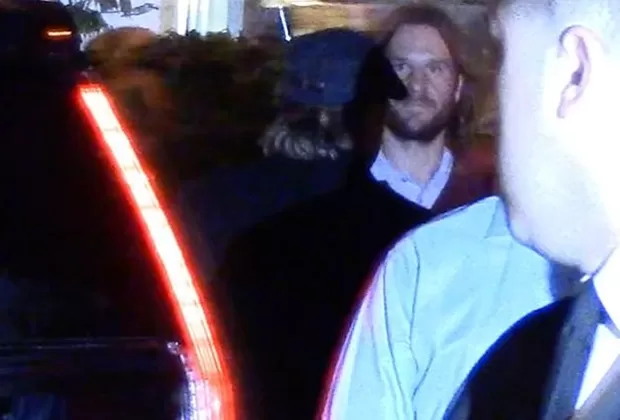 Brad Pitt en la fiesta de Jennifer Aniston