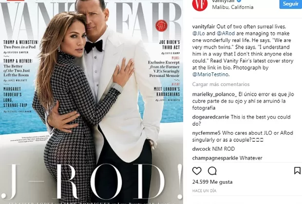 Jennifer López y su novio posaron para Mario Testino en portada de revista