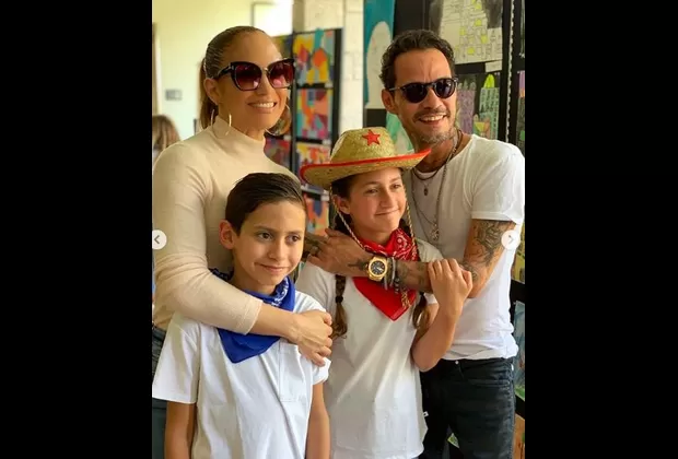 Jennifer López y el tierno mensaje a Marc Anthony desde sus redes sociales