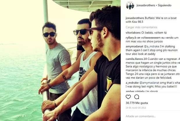 El regreso de los Jonas Brothers